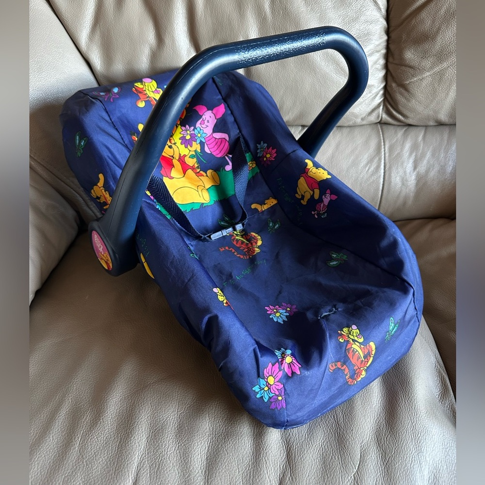Vintage Winnie The Pooh Doll Carrier